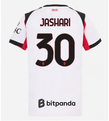 AC Milan Ardon Jashari #30 Udebanetrøje Dame 2025-26 Kortærmet